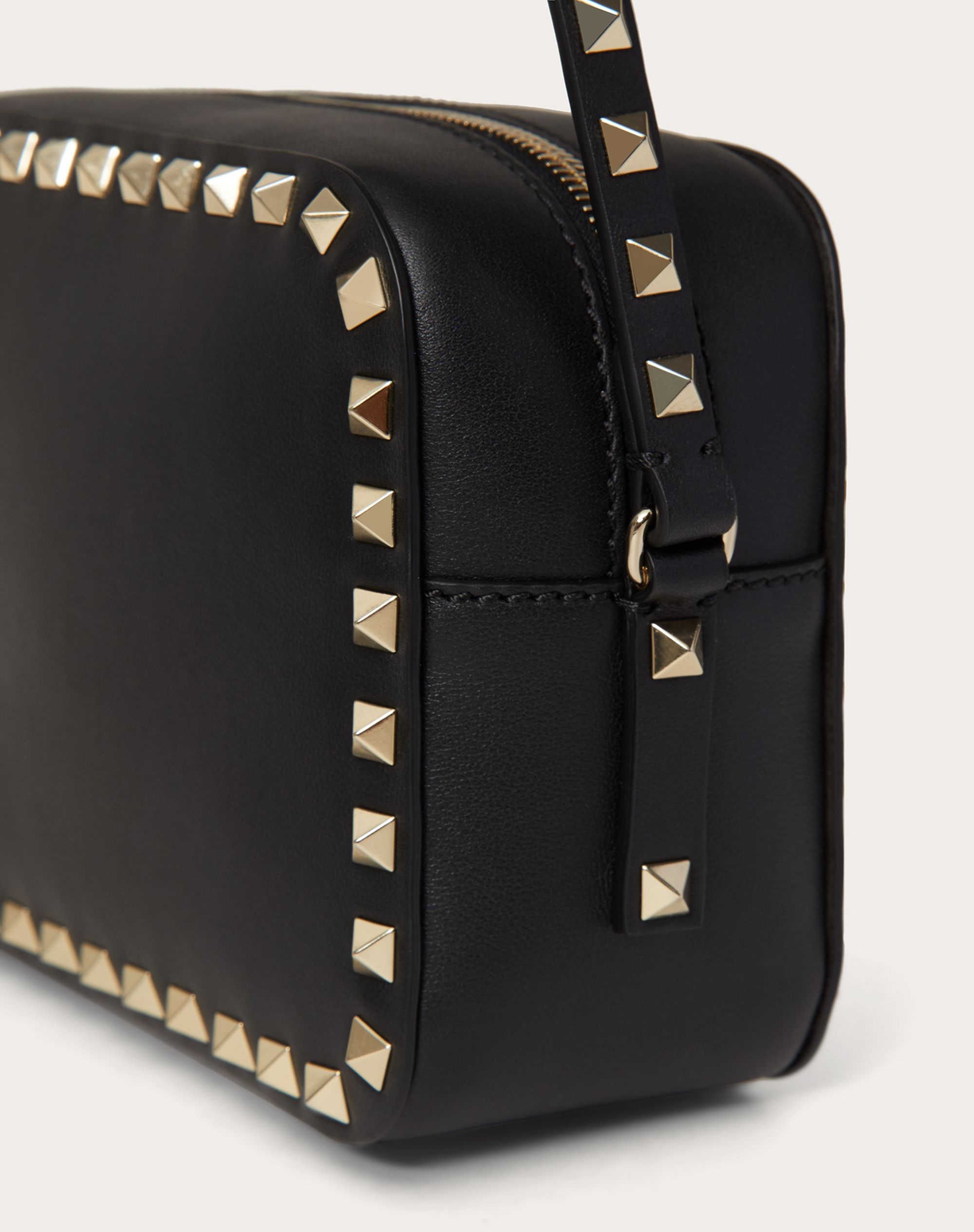 Small Rockstud Calfskin Crossbody Bag - 5