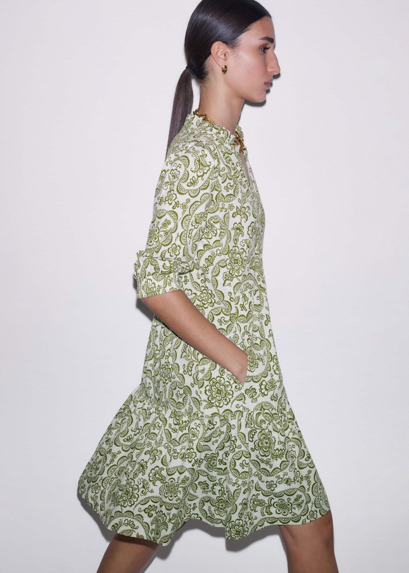 ME+EM Tiered Short Dress outlook