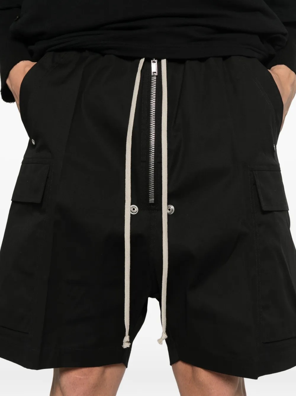RICK OWENS - Men Cargobela Shorts - 4