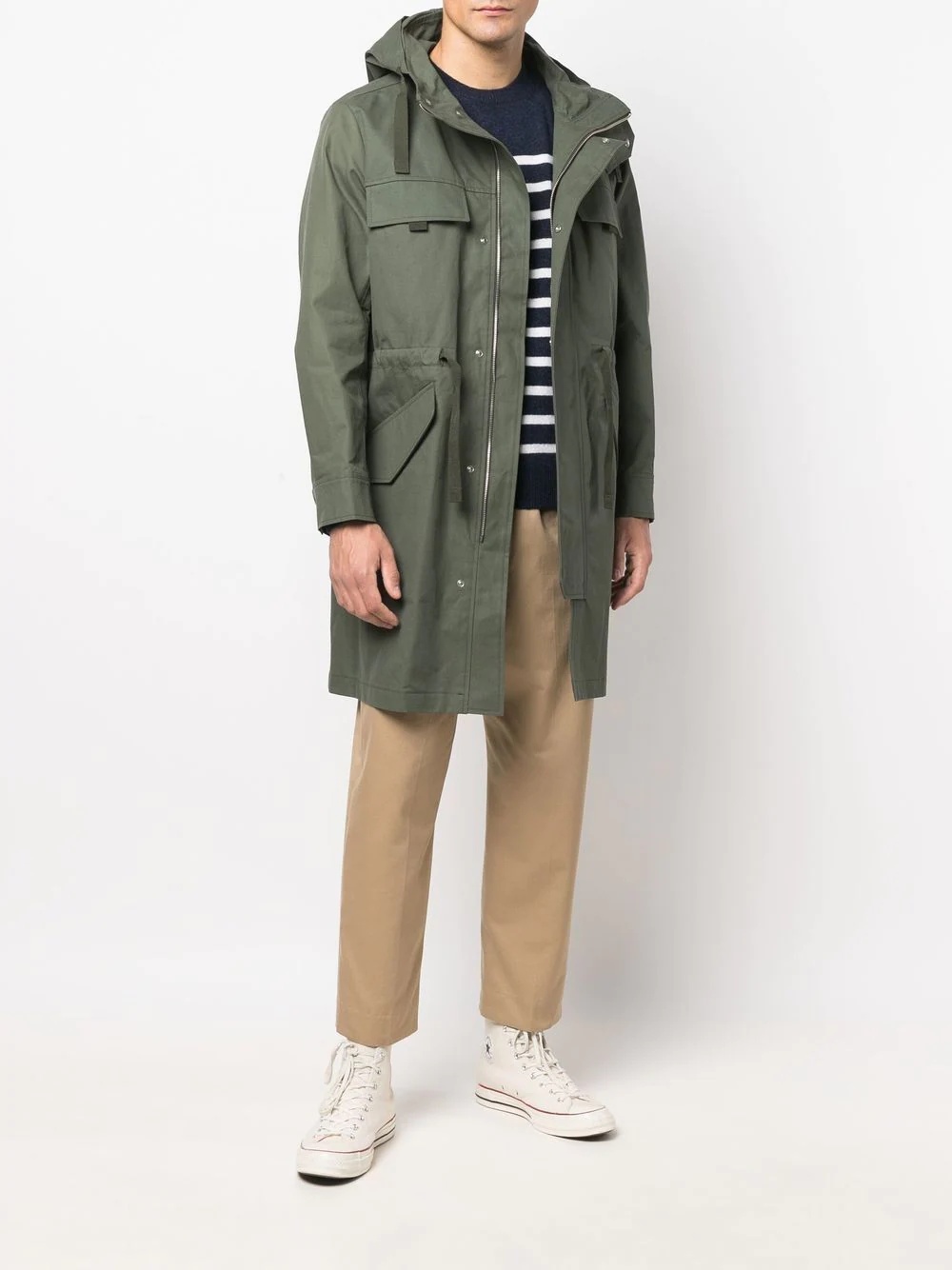 Yael hooded parka coat - 2