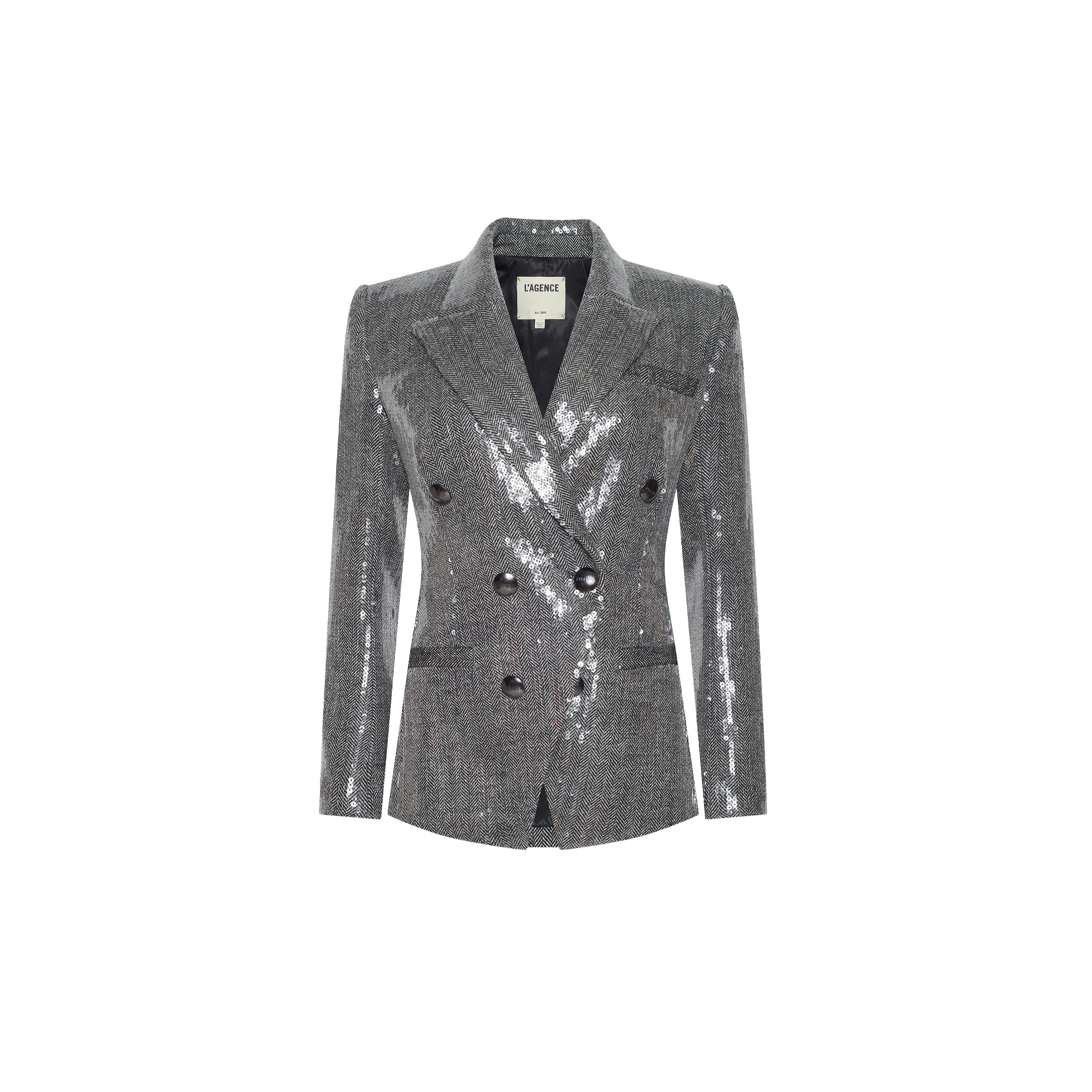 Kyomi Sequined Blazer - 1