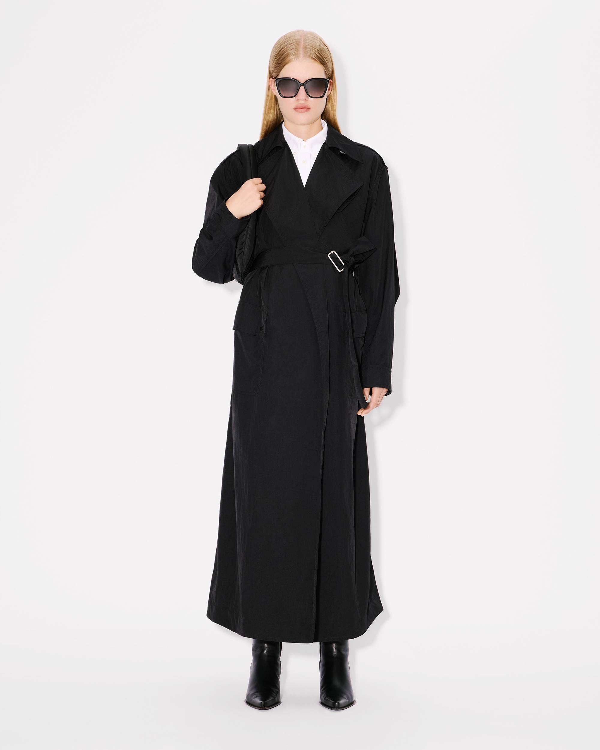 Long trench with kimono sleeves - 3