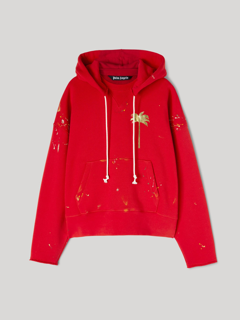 PALM PAINTED HOODIE - 1