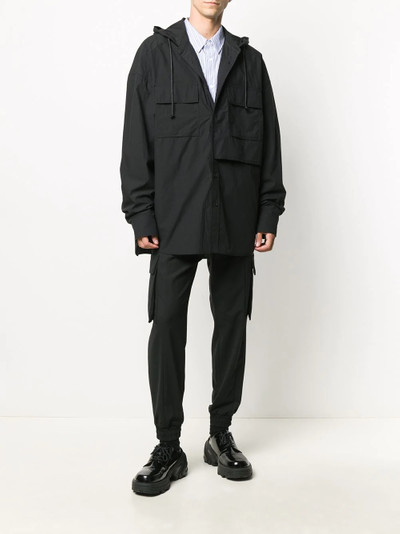 JUUN.J slim-fit track trousers  outlook