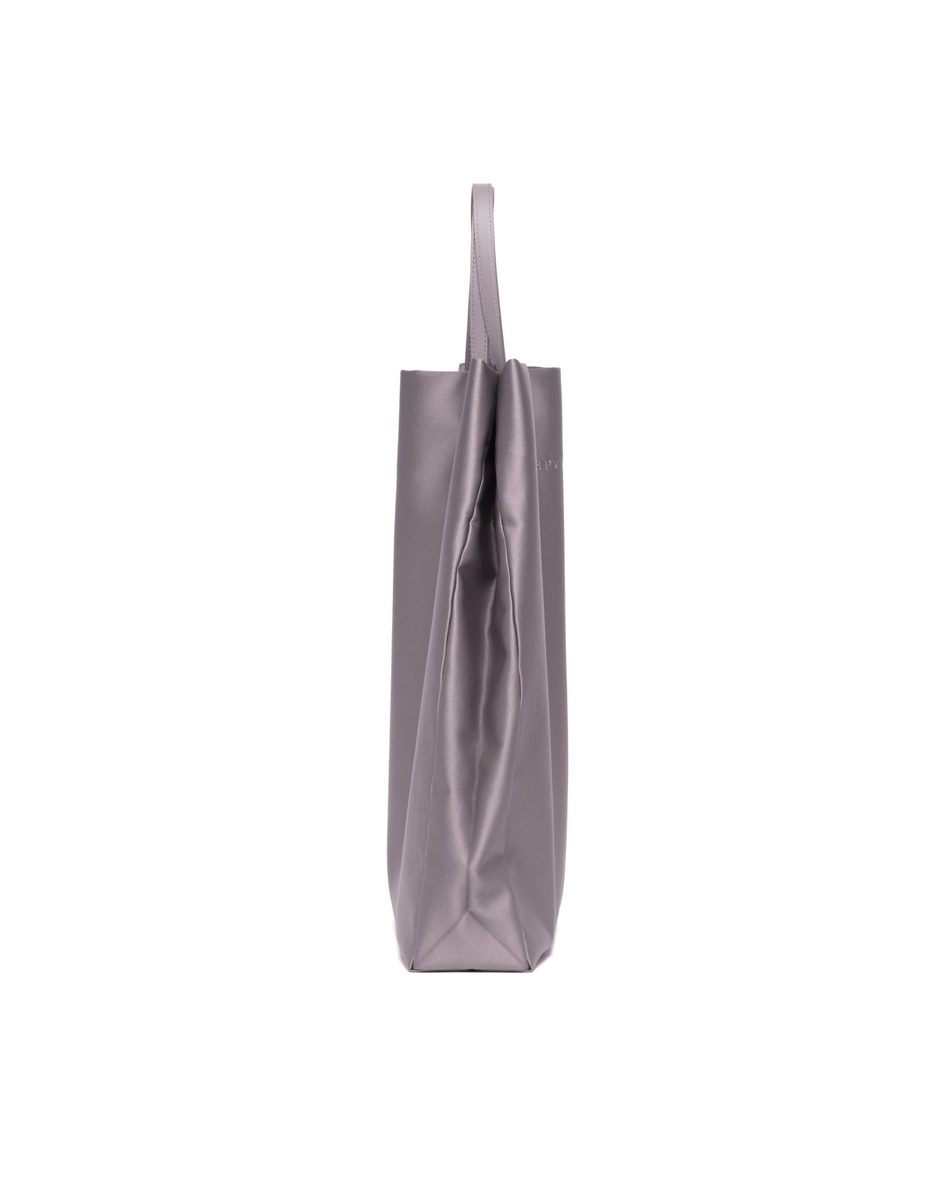 Silver Satin Jeanne Tote Bag - 2