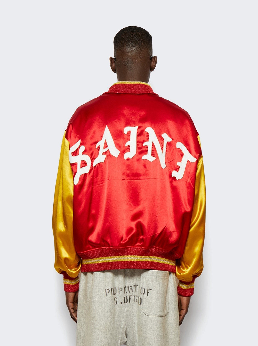 Saint Varsity Jacket Red - 2