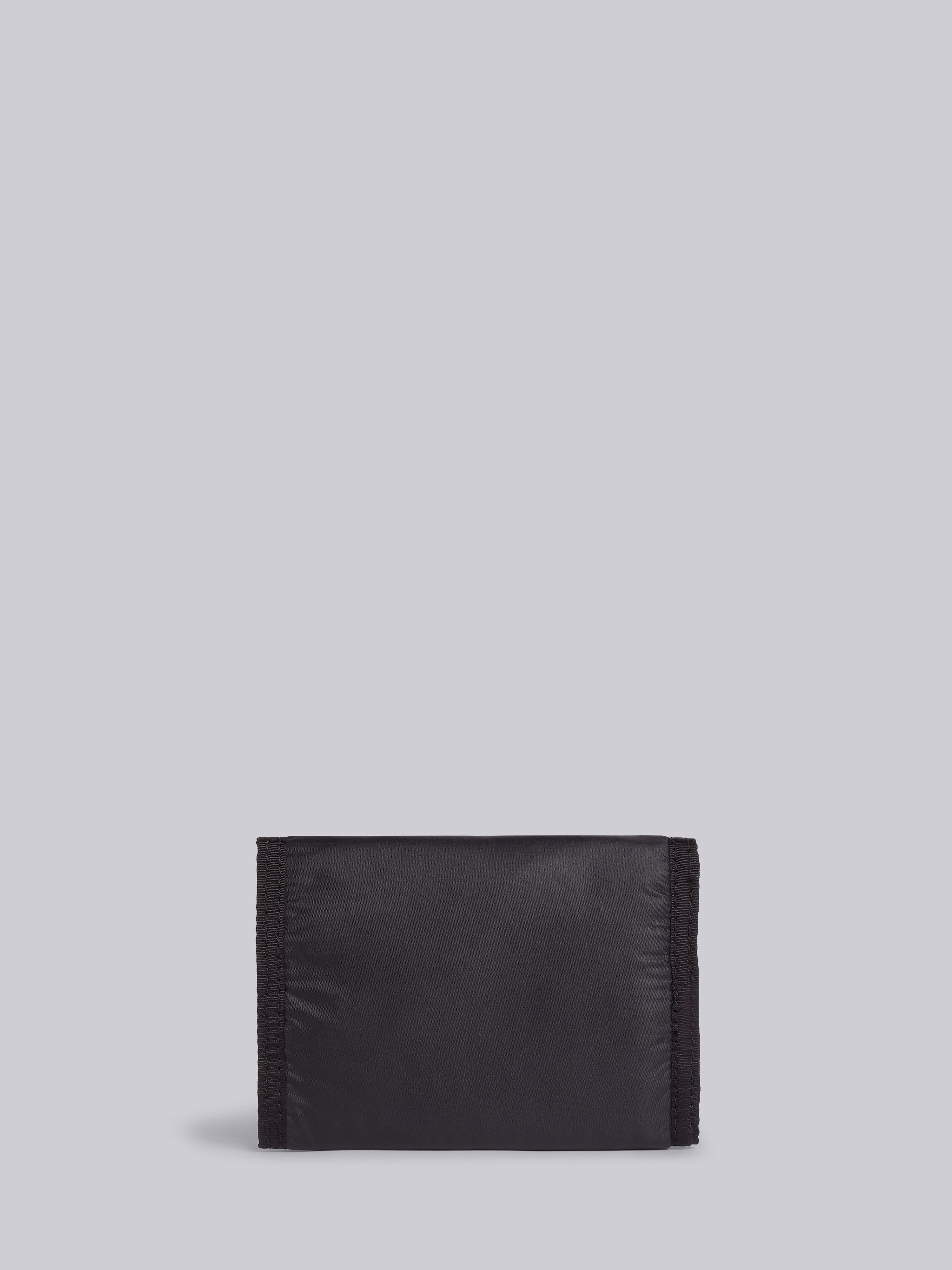 Black Ripstop Velcro Wallet - 4