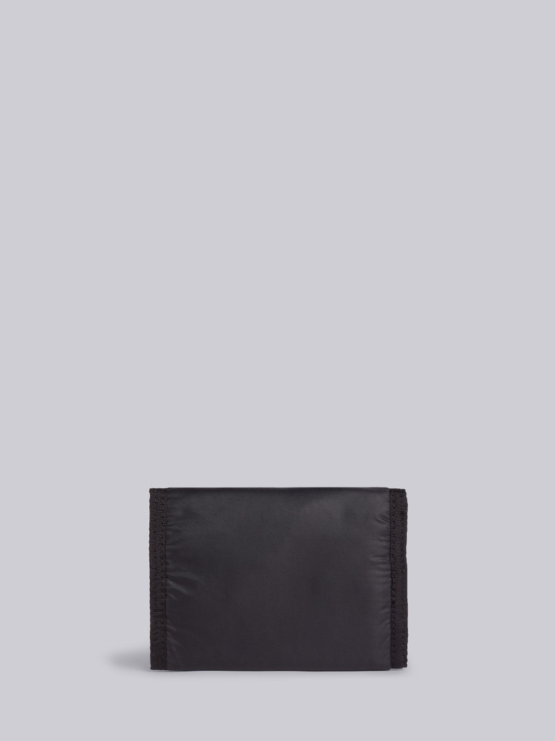 Black Ripstop Velcro Wallet 4