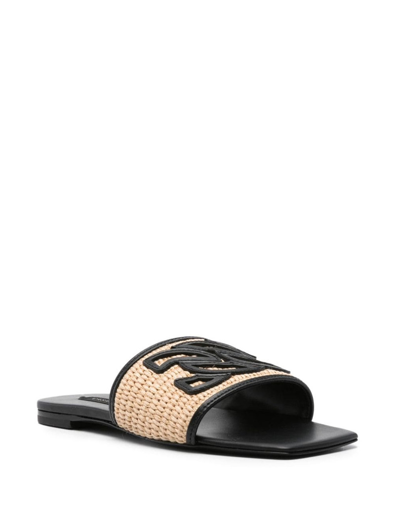 CASADEI Portofino logo-patch slides outlook