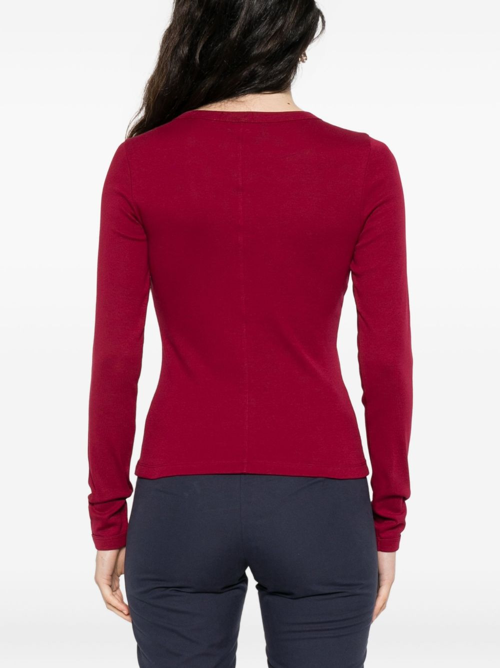 Max long-sleeve round-neck T-shirt - 4