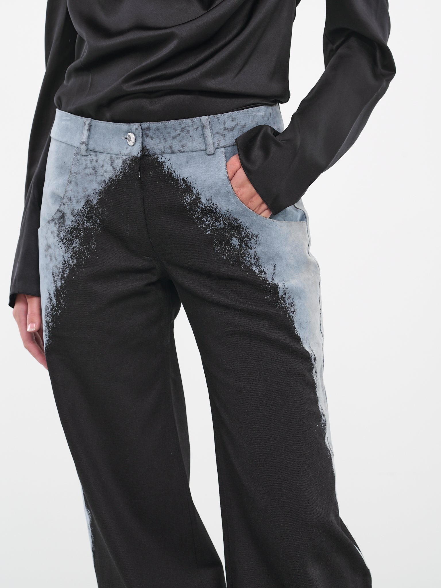 Felted Flared Pants - 4