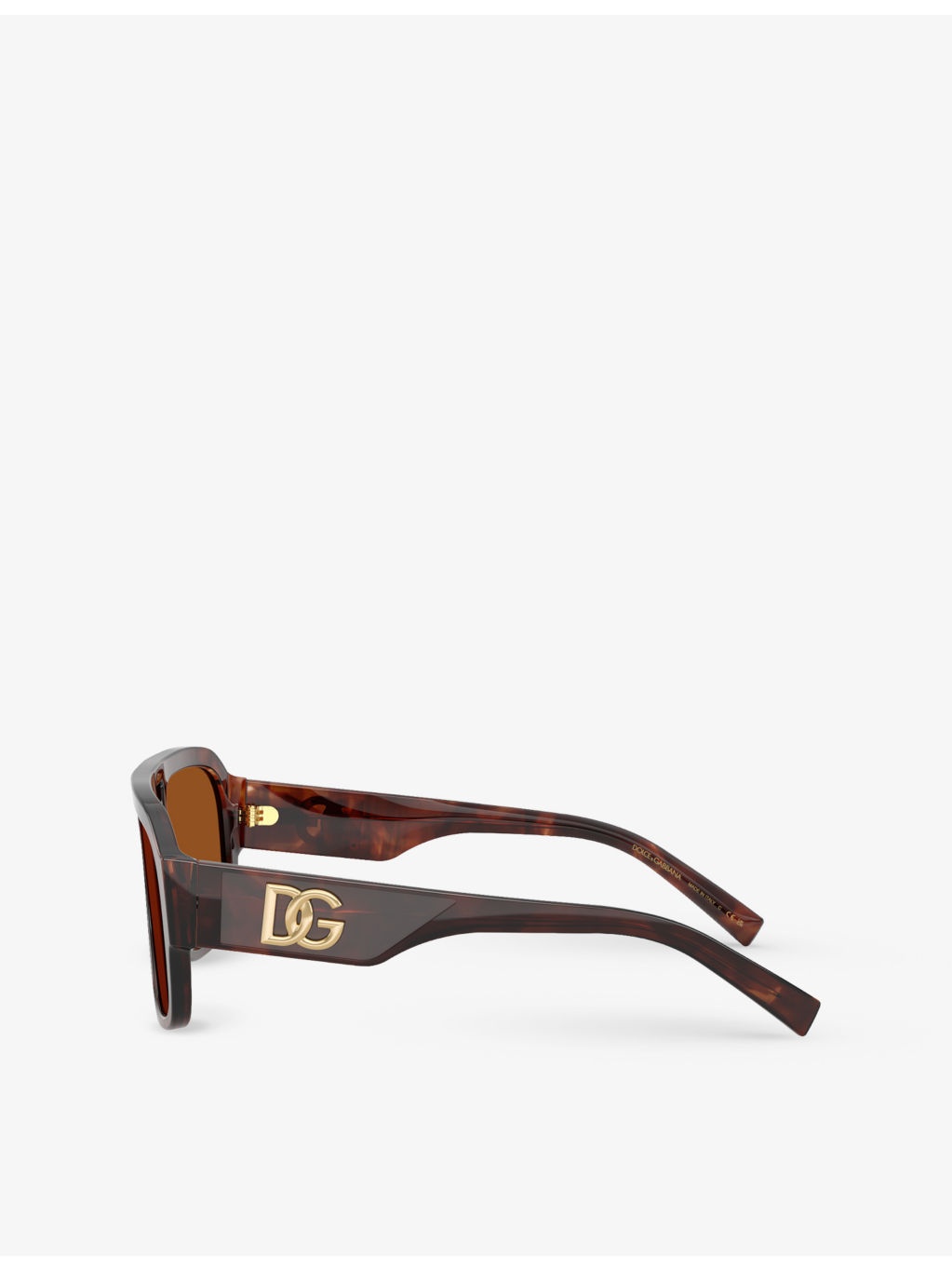 DG4403 Pilot-Frame Tortoiseshell Acetate Sunglasses - 3