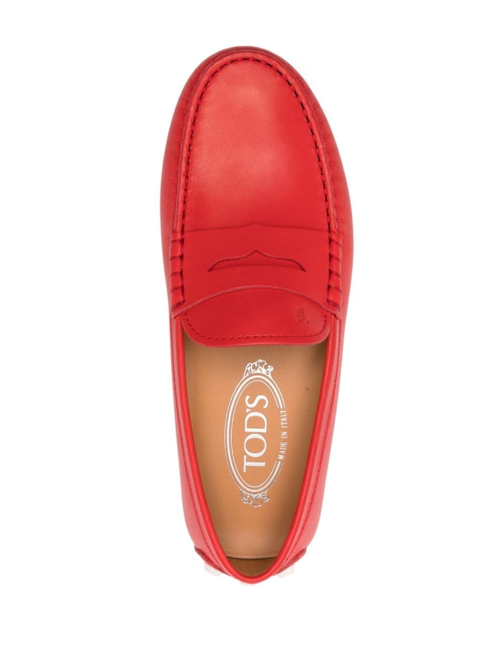 Gommino Bubble leather penny loafers - 4