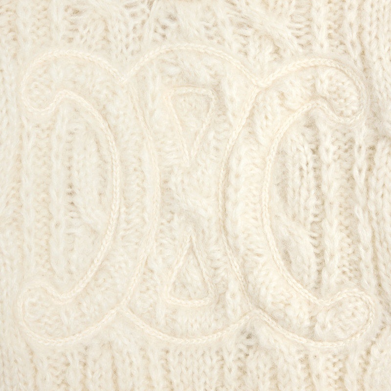 sweater IN aran mohair and wool 4