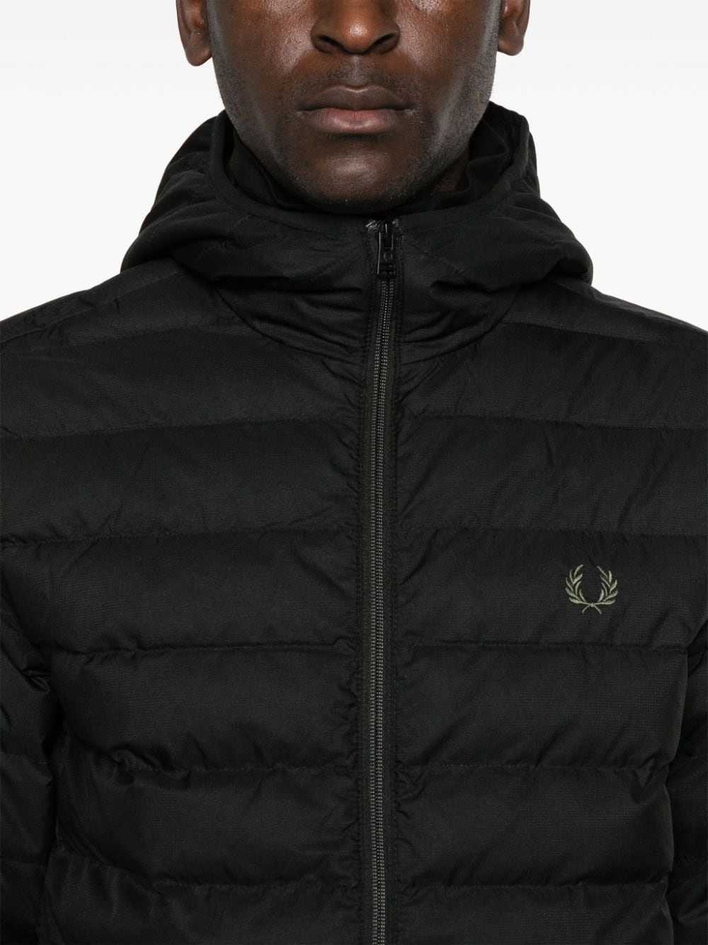 hooded padded jacket - 5