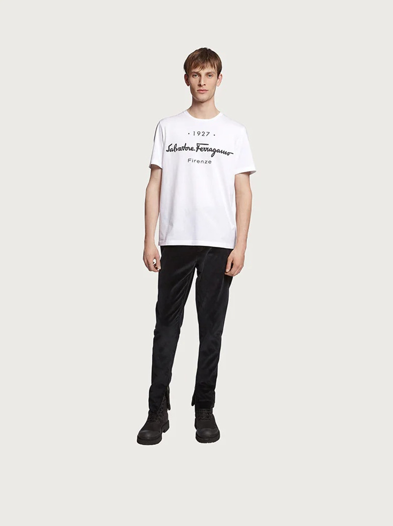 FERRAGAMO 1927 SIGNATURE T-SHIRT outlook