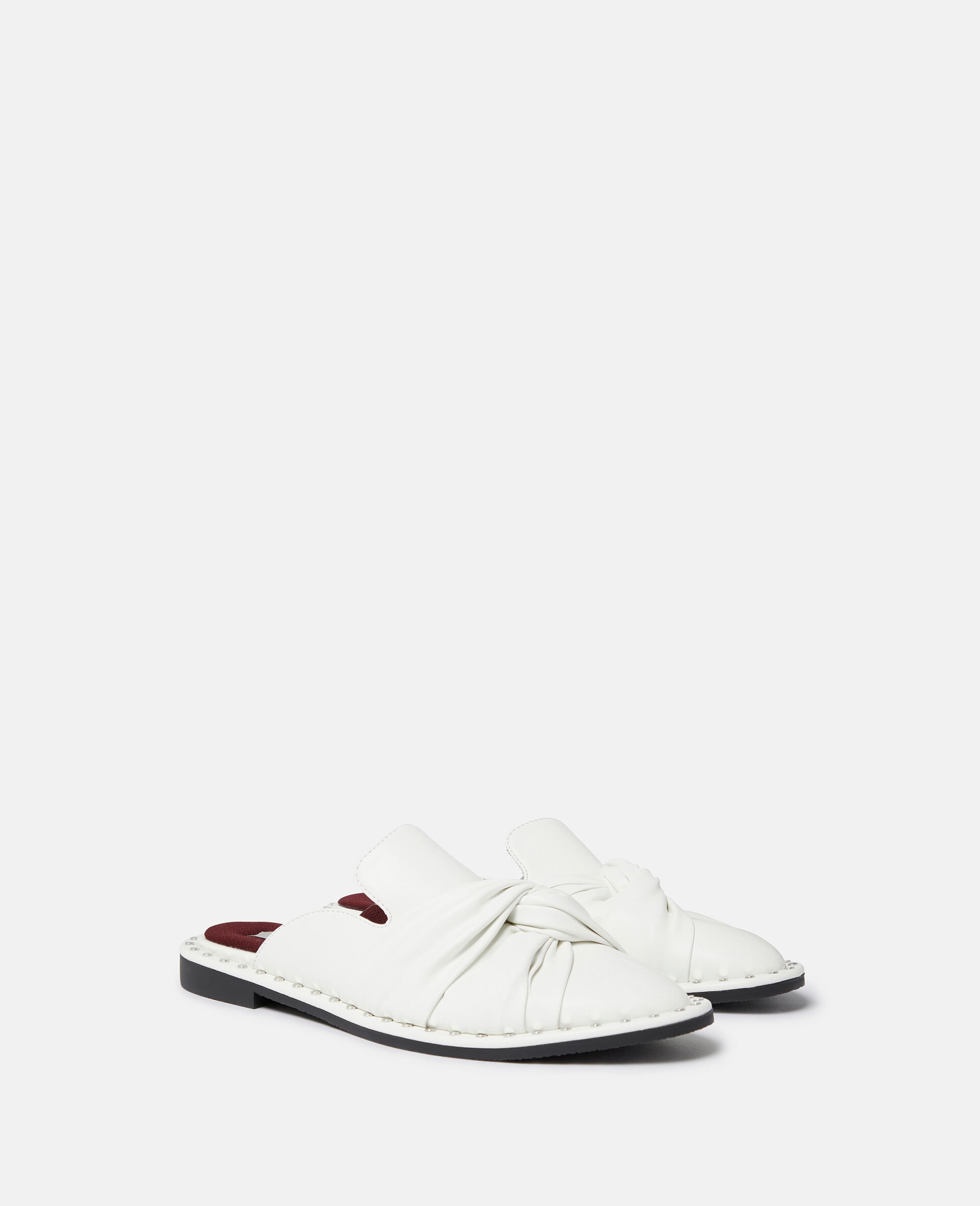 Falabella Twisted Alter-Mat Open-Back Loafers - 2