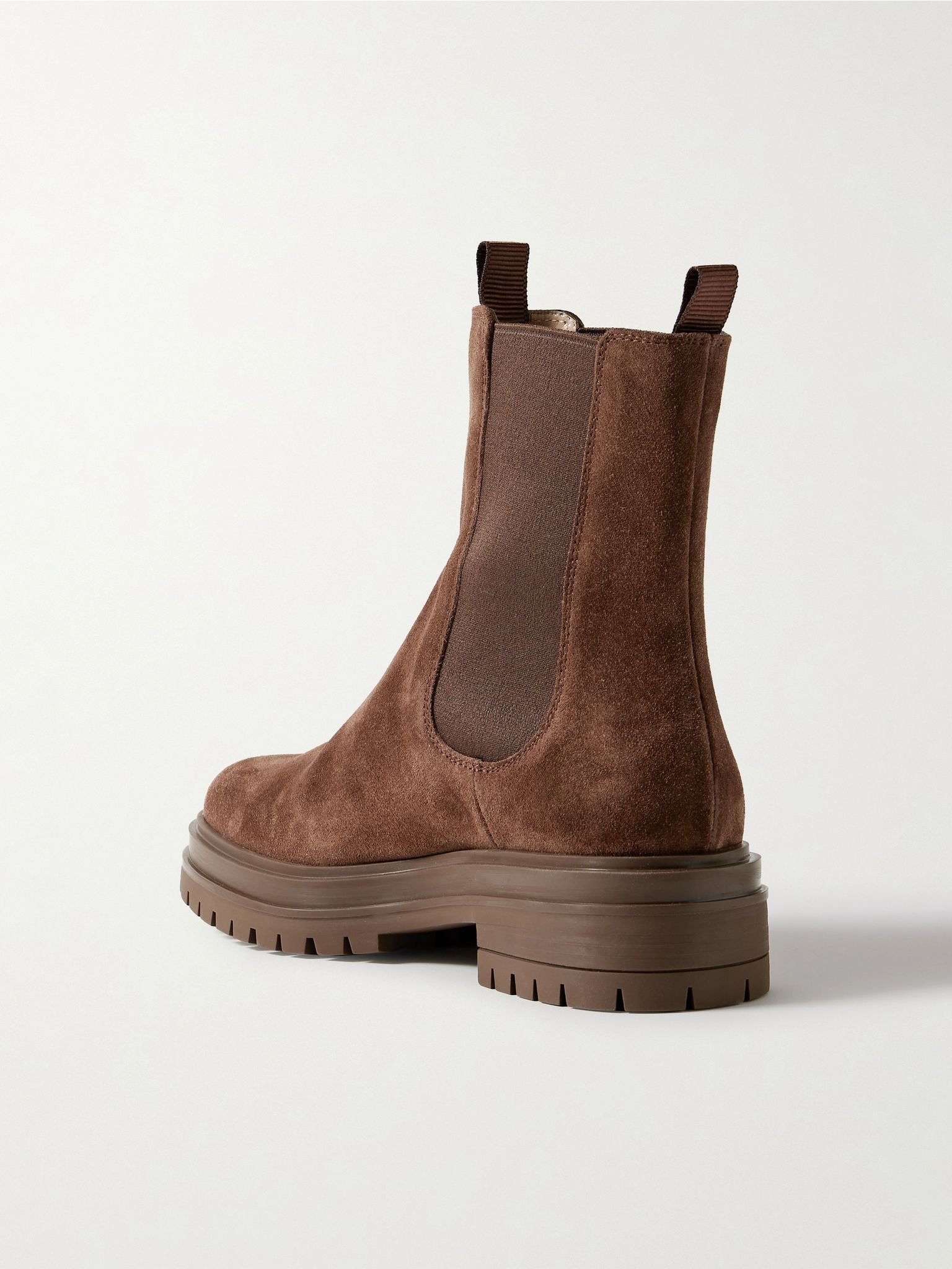 Chester suede Chelsea boots Dark brown - 3