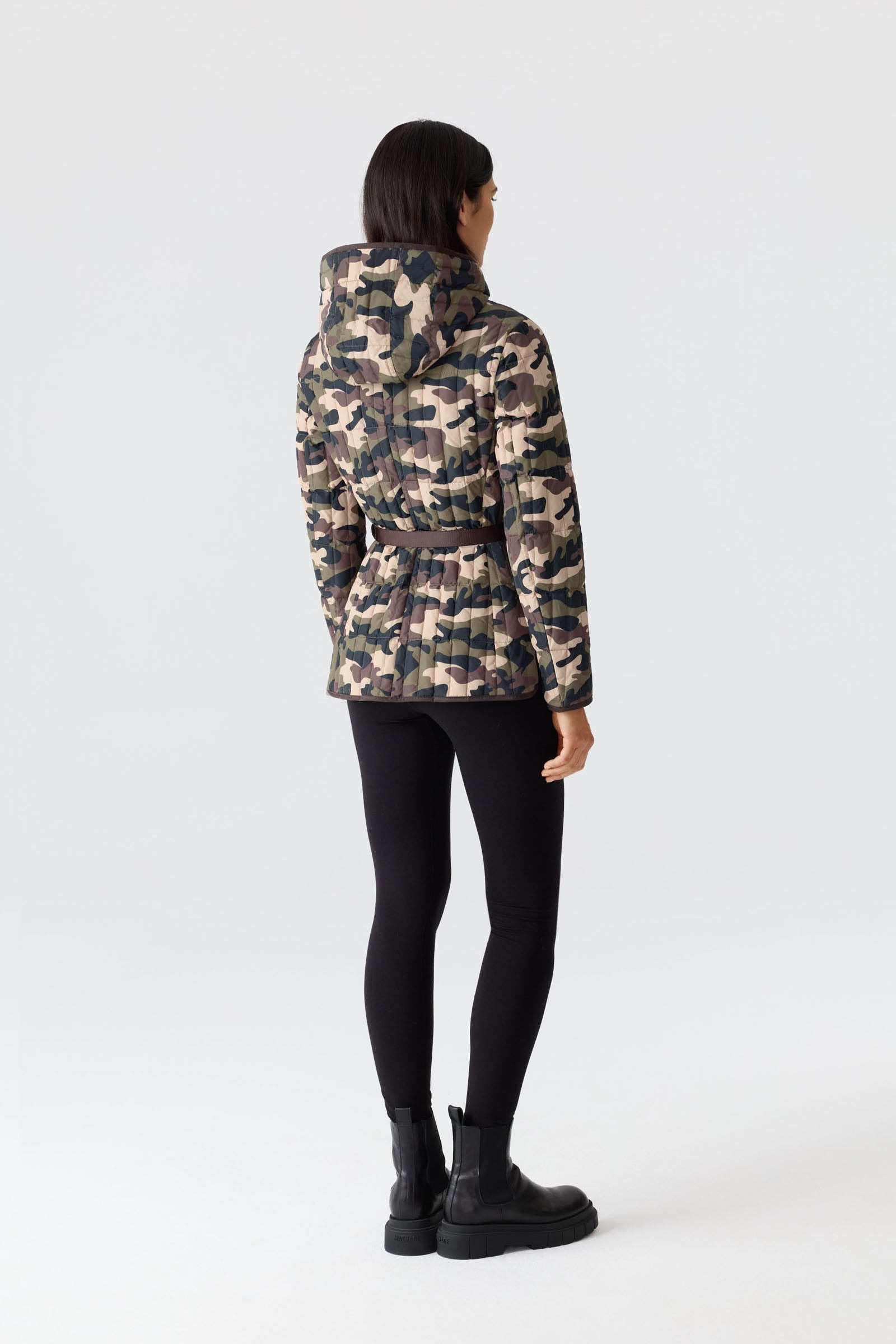 RAJA-CAMO Light Down Camo Jacket with Adjustable Belt - 5