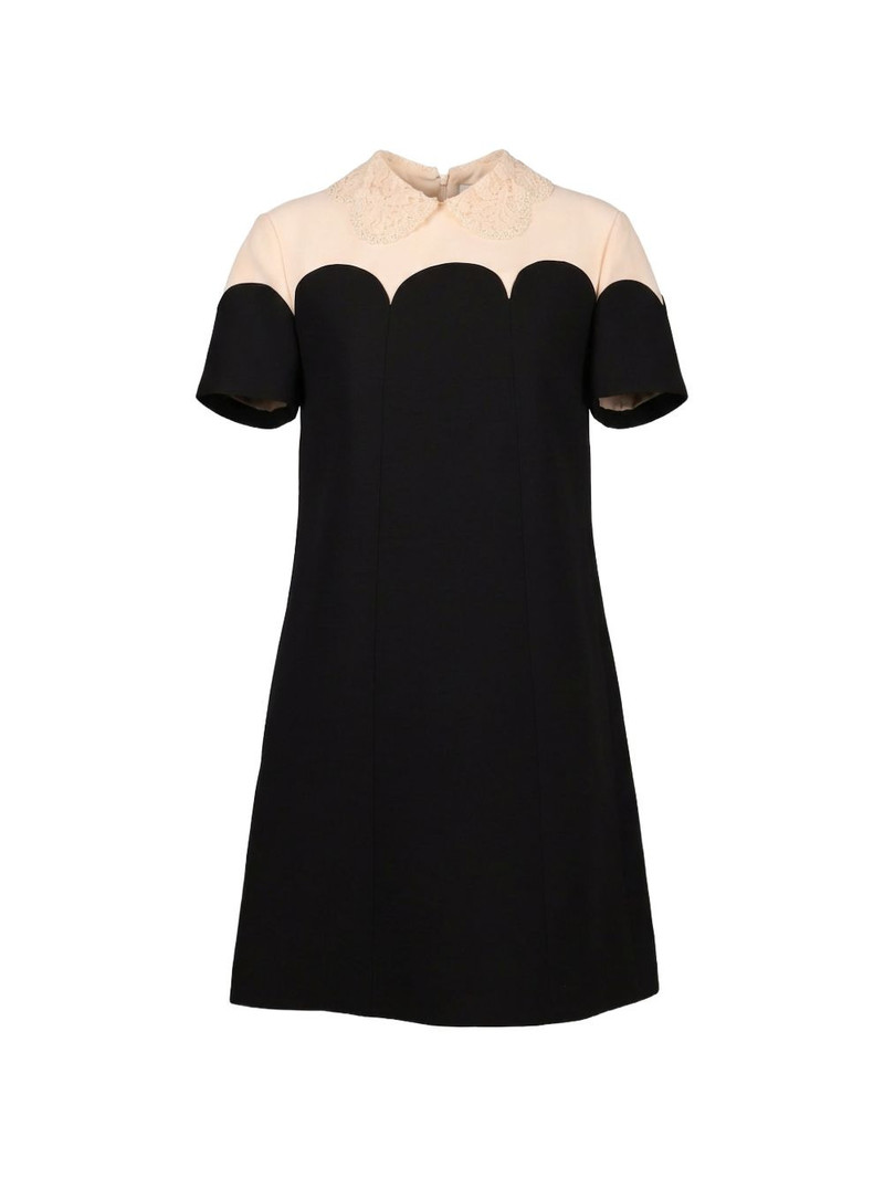 lace-collar mini dress 1