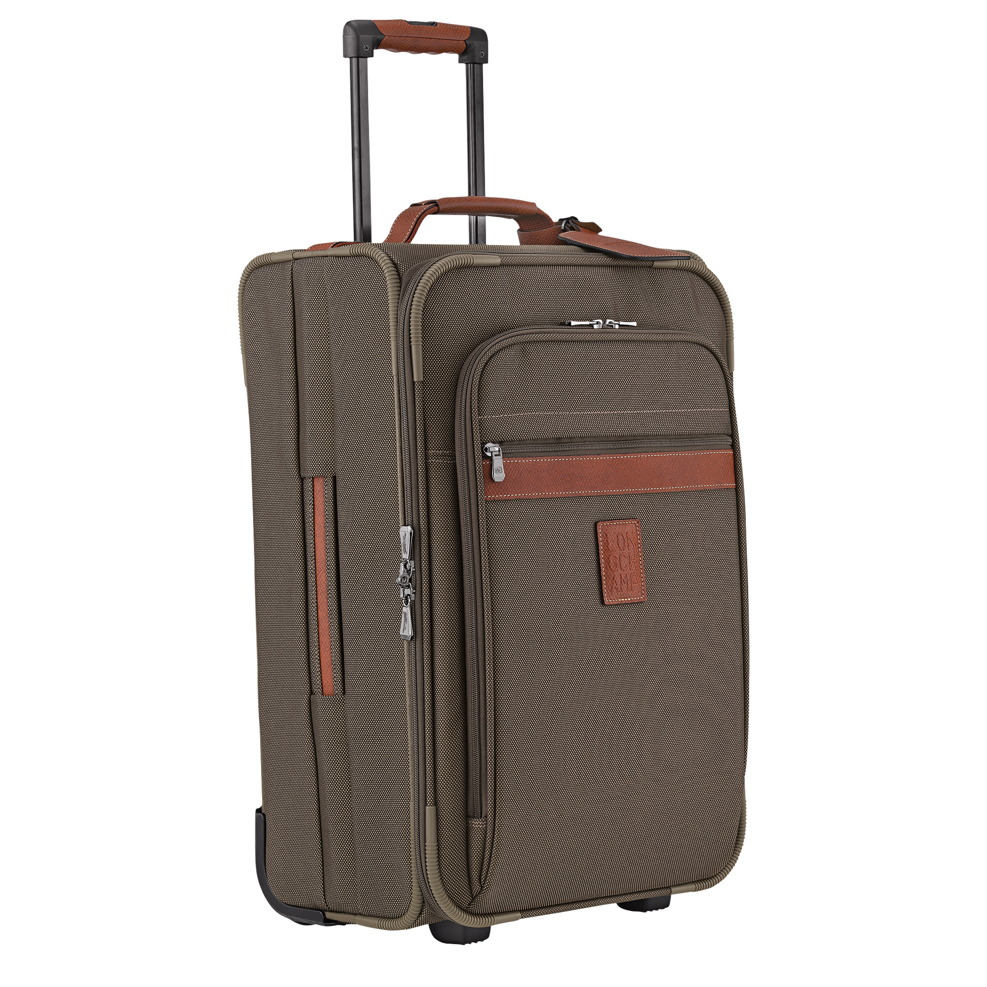 Boxford M Suitcase Brown - Canvas - 3