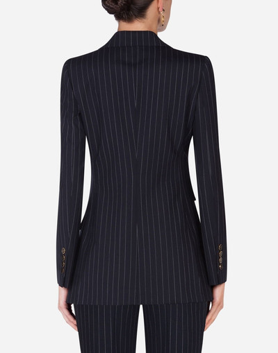 Dolce & Gabbana Pin-stripe wool blazer outlook