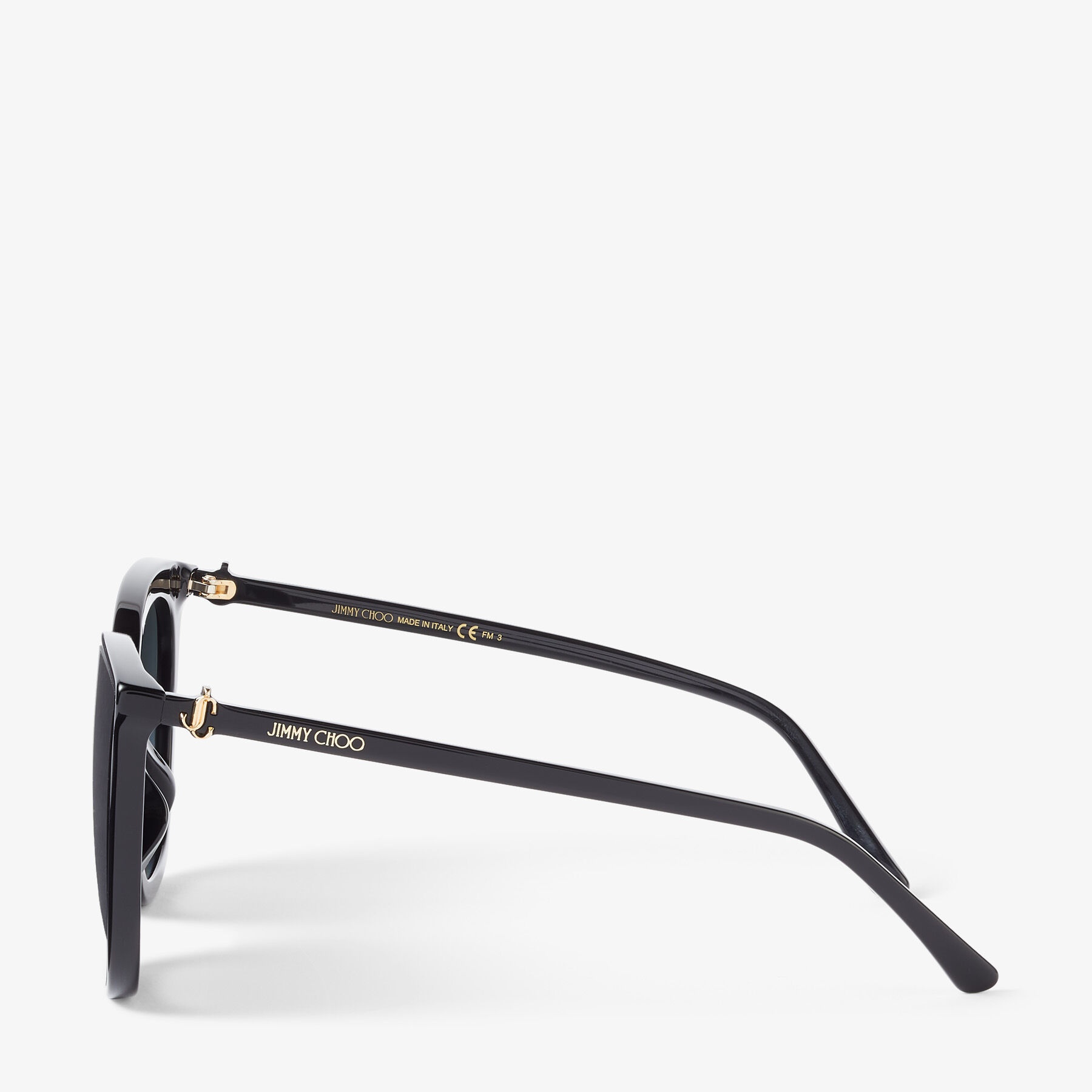 Nettal/f/sk 66
Brown Havana Square-Frame Sunglasses with JC Monogram - 2