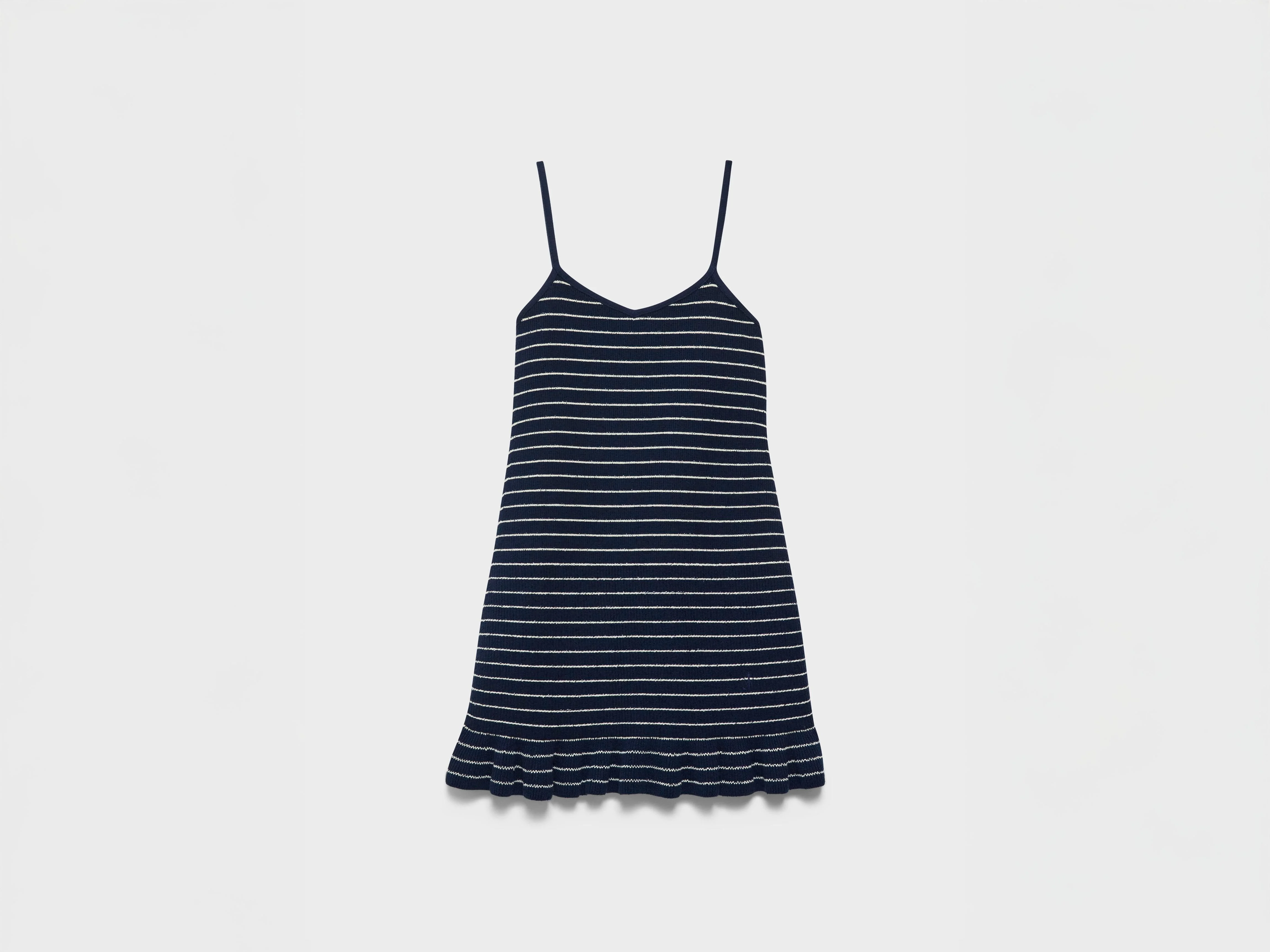 WOMENS MINI DRESS IN DARK NAVY - 1