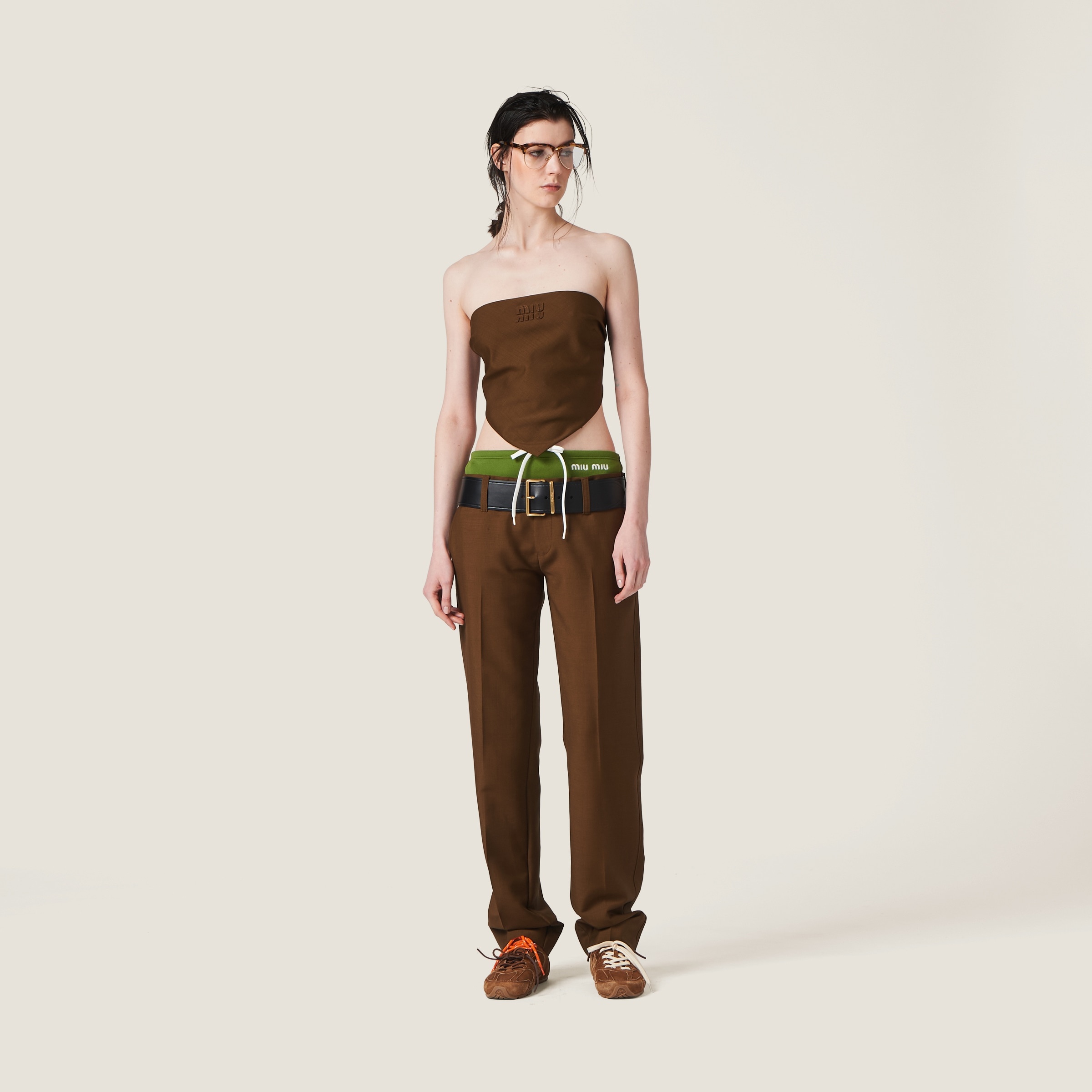 Miu Miu Mohair pants | REVERSIBLE