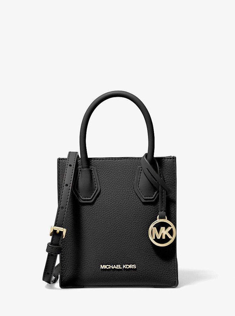 Mercer Extra-Small Pebbled Leather Crossbody Bag 1