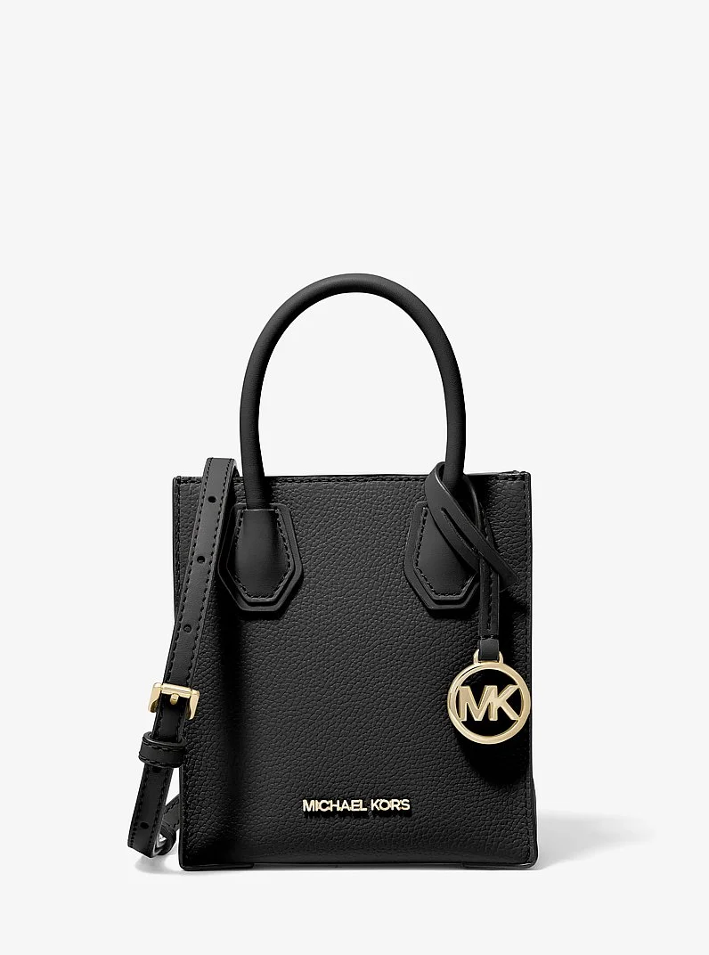 Mercer Extra-Small Pebbled Leather Crossbody Bag - 1
