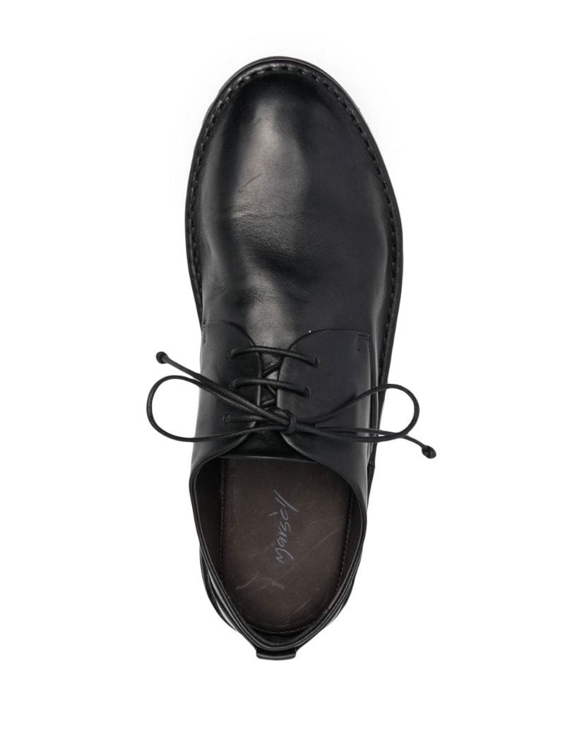 Sancrispa leather derby shoes - 4