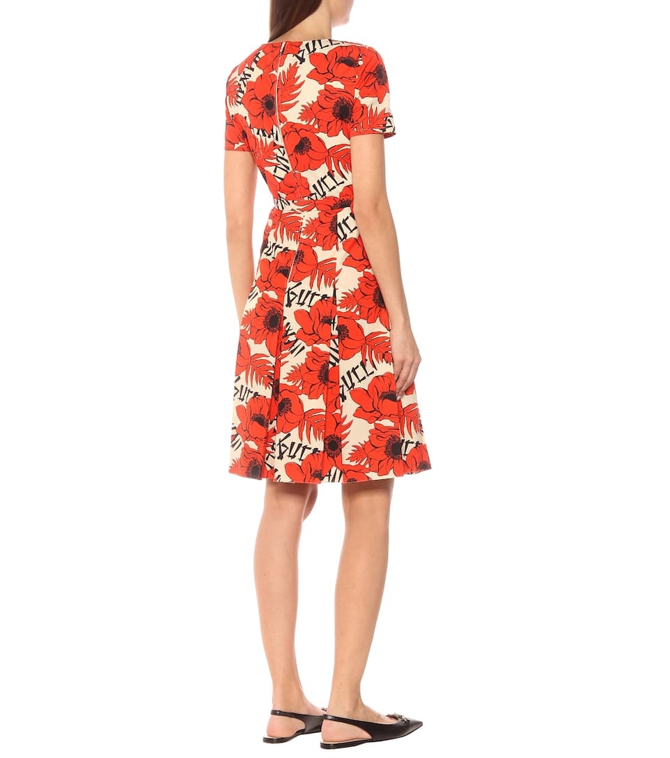 Floral cotton midi dress - 3