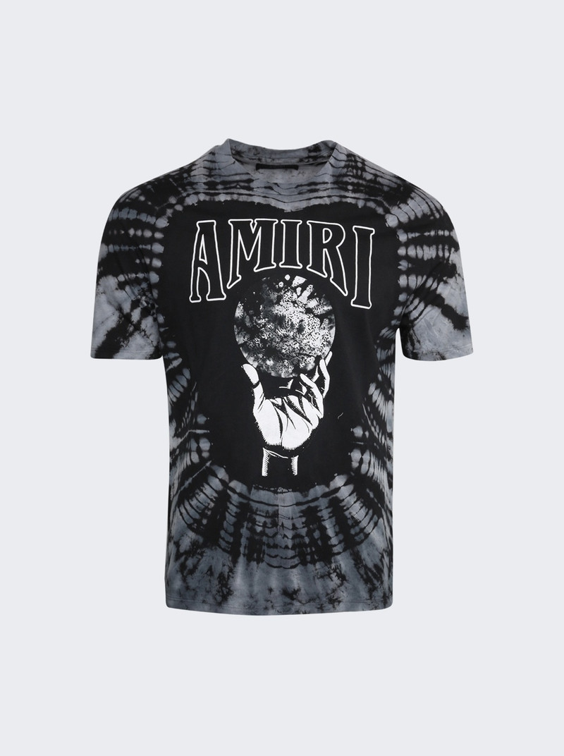 logo-print tie-dye T-shirt 1