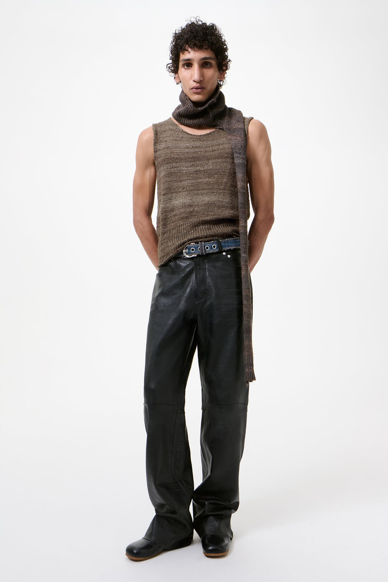 Our Legacy Pleaser Tank Wathered Earth Handspun Silk outlook