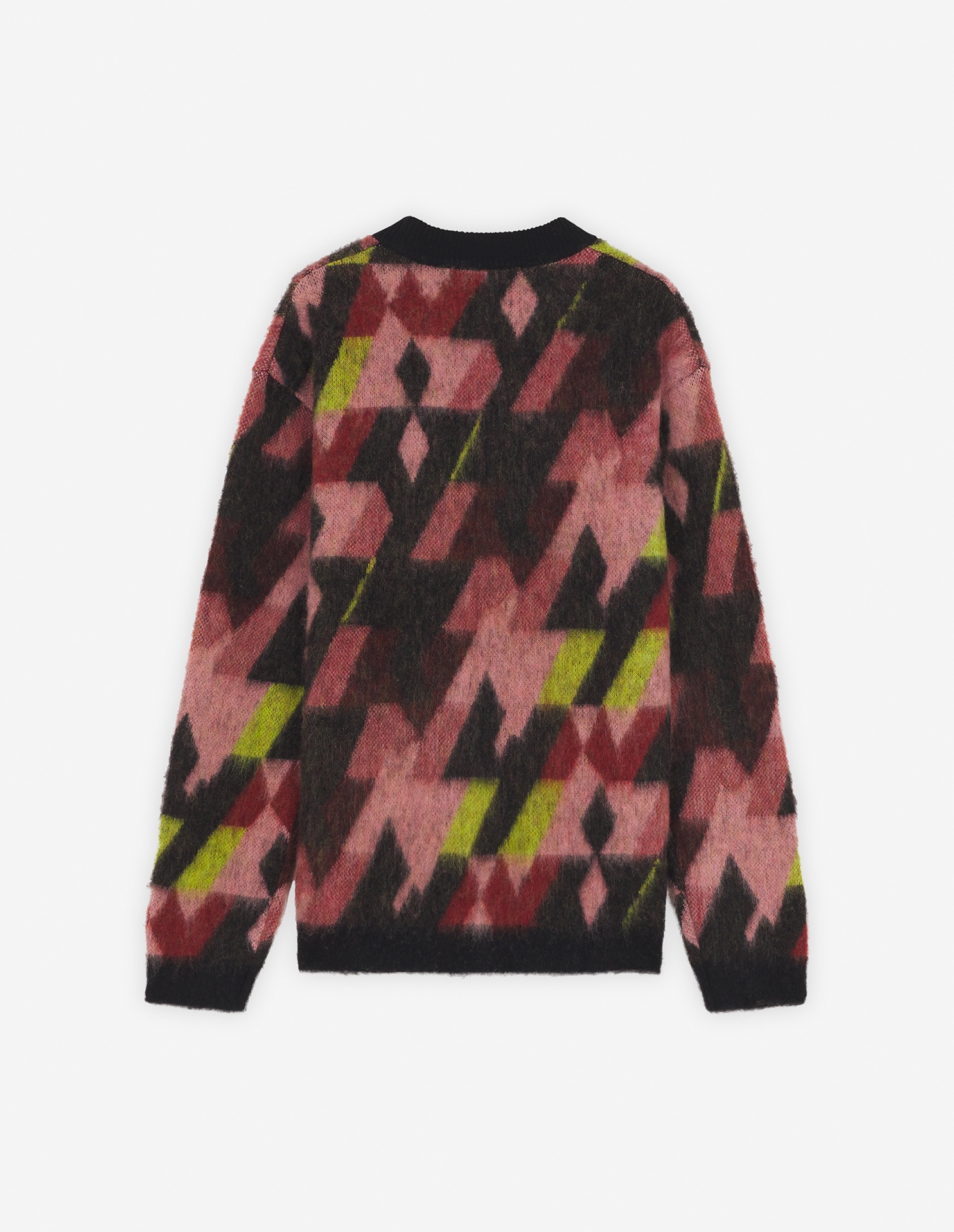 GRAPHIC MOHAIR JACQUARD JUMPER - 6