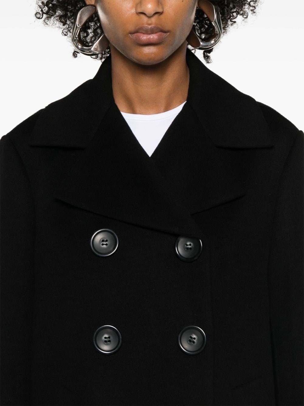 Livorno wool peacoat - 5