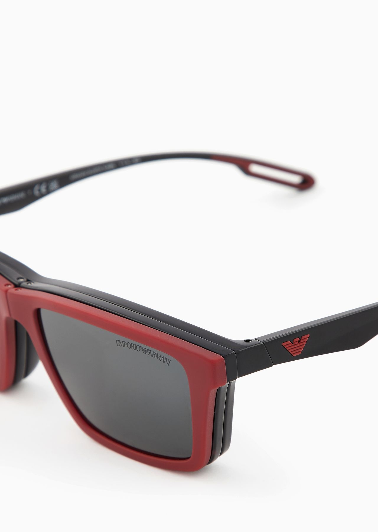 Men’s rectangular sunglasses with interchangeable lenses 5