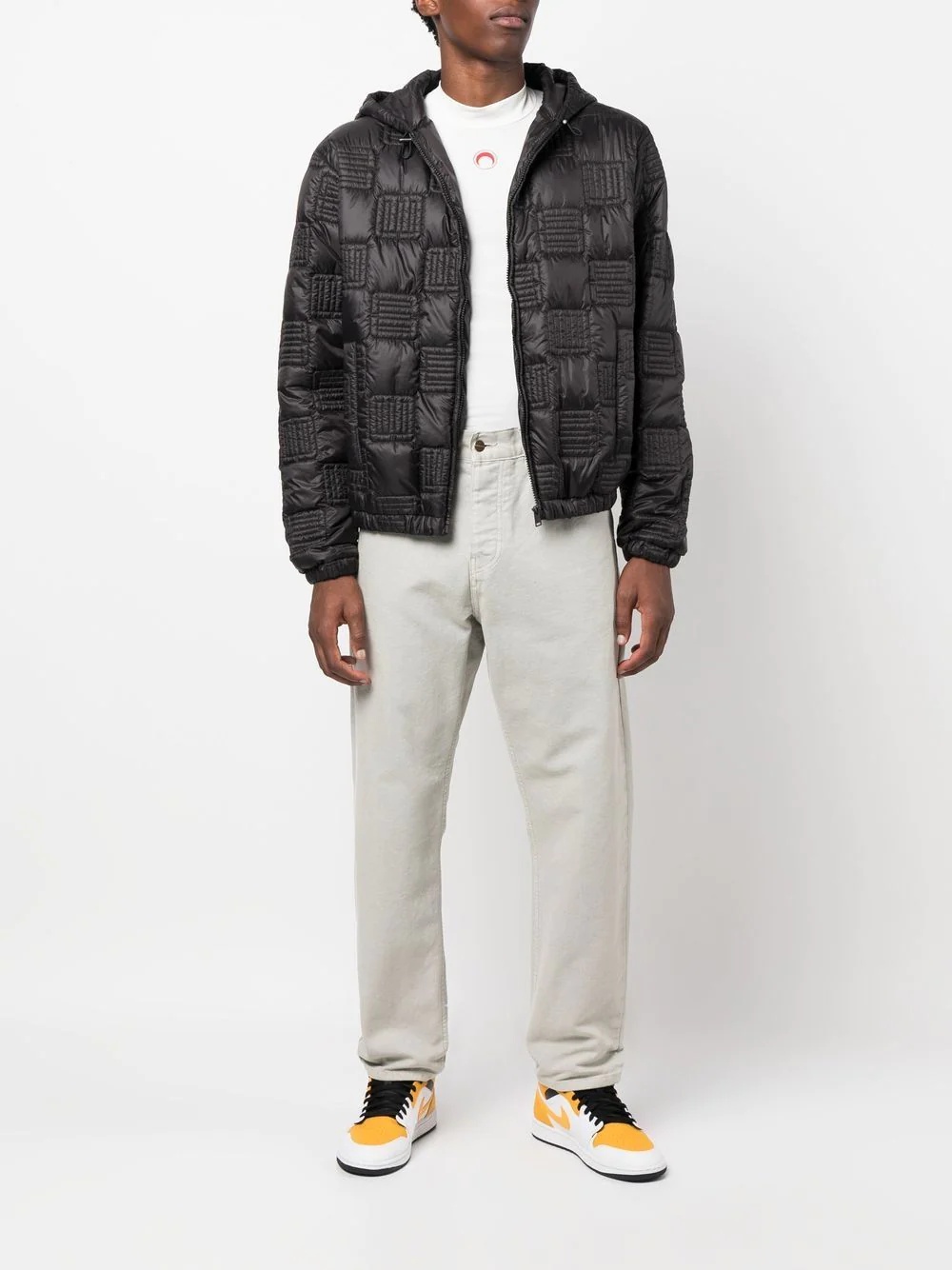 quilted hooded jacket - 2