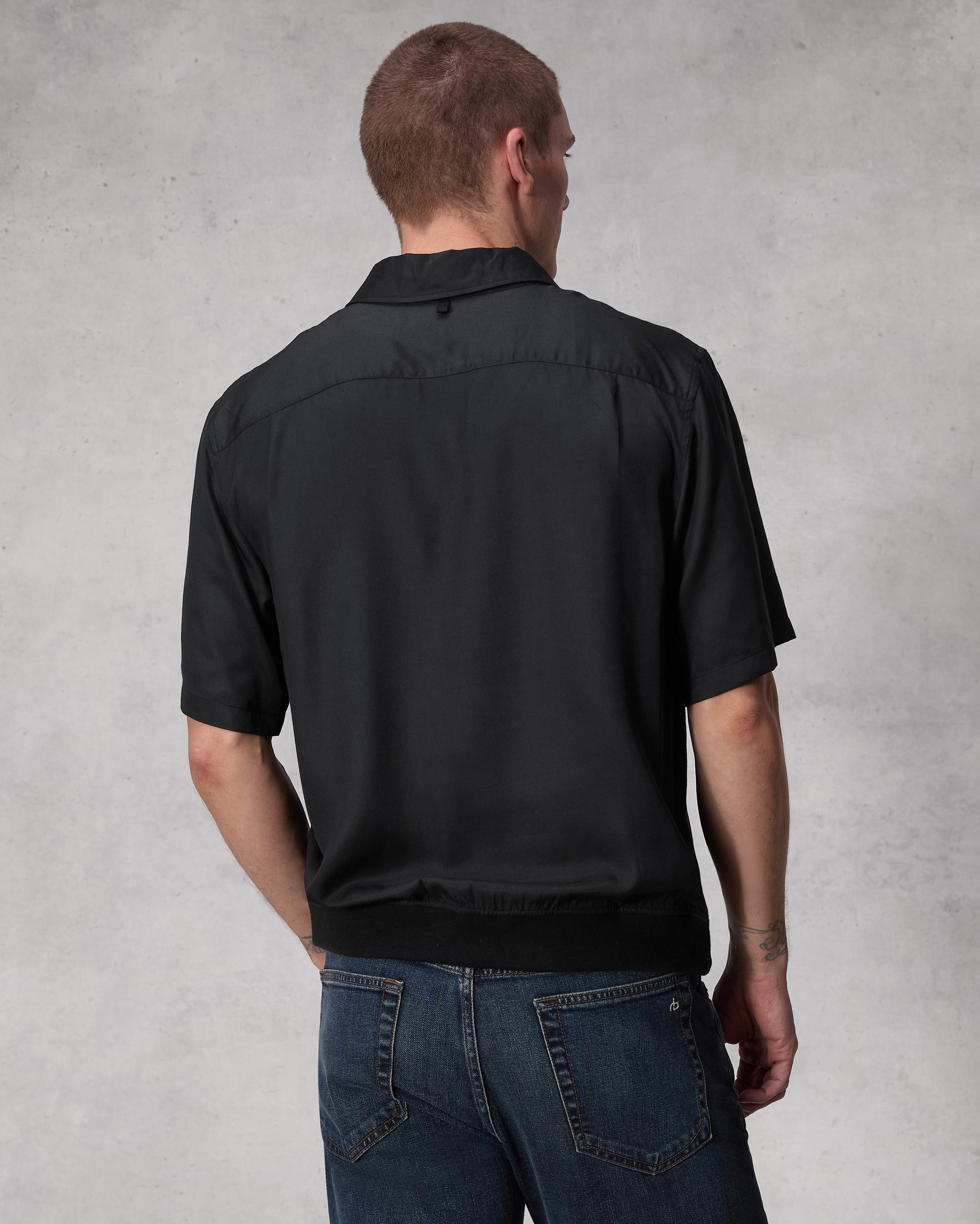 Ross Viscose Shirt
Relaxed Fit Button Down - 5