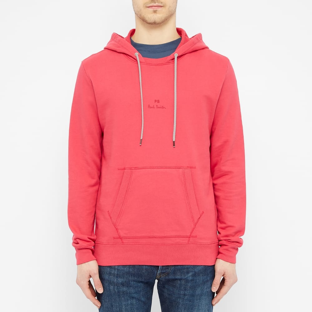 Paul Smith Garment Dyed Logo Hoody - 4