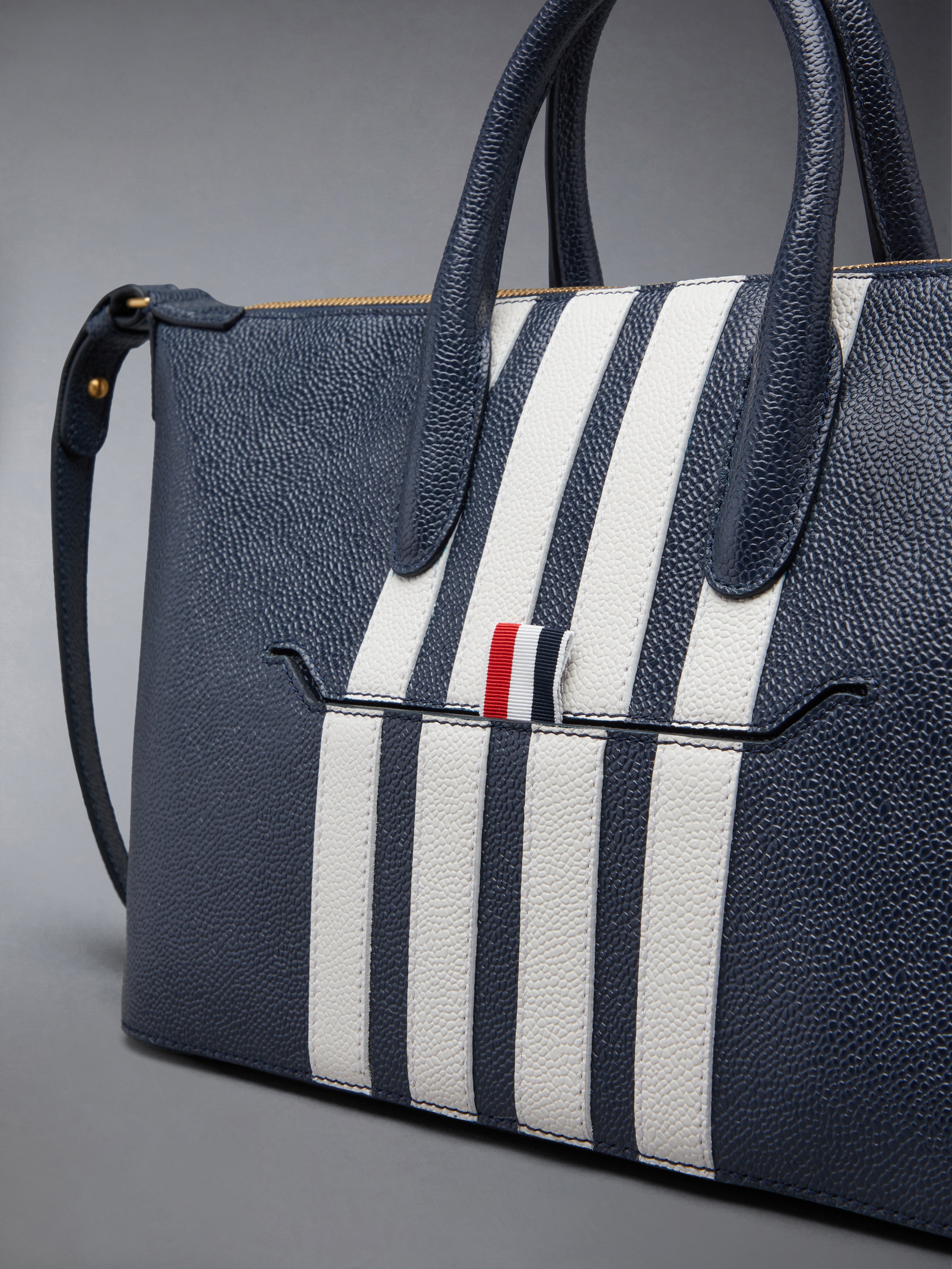 PEBBLE GRAIN 4-BAR SMALL DUFFLE - 6