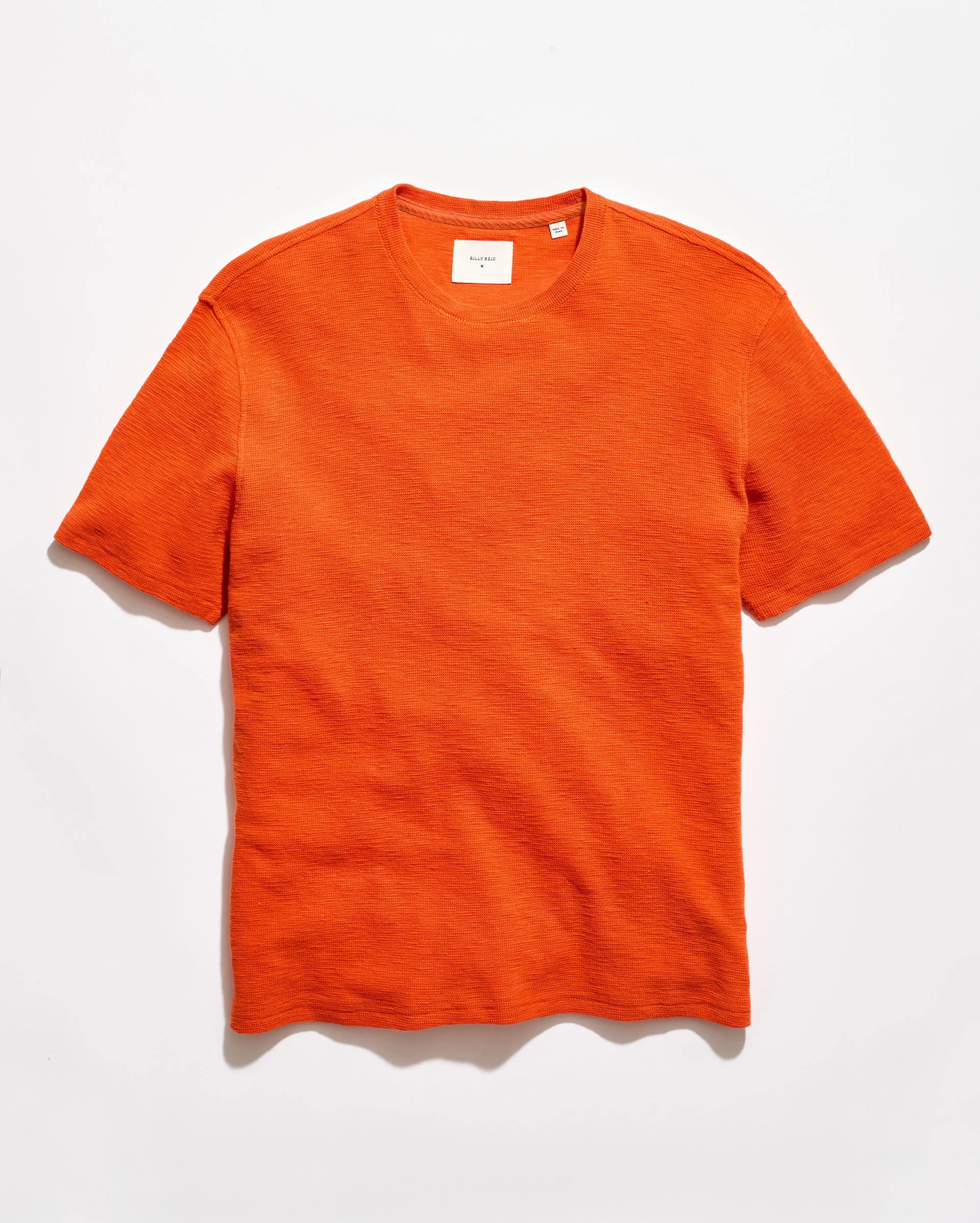 Short Sleeve Slub Tuck Crew - 1