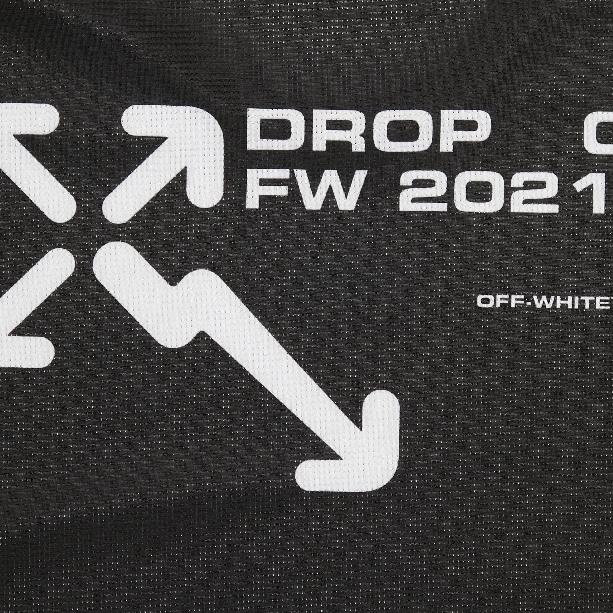 Off-White Active Long-Sleeve Tee 'Black/Orange' - 3