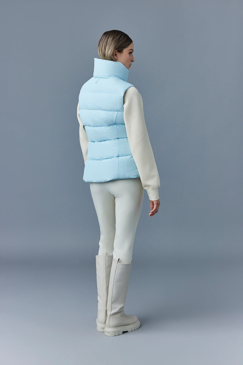 CHAYA-TR tactile ripstop down vest for ladies 4