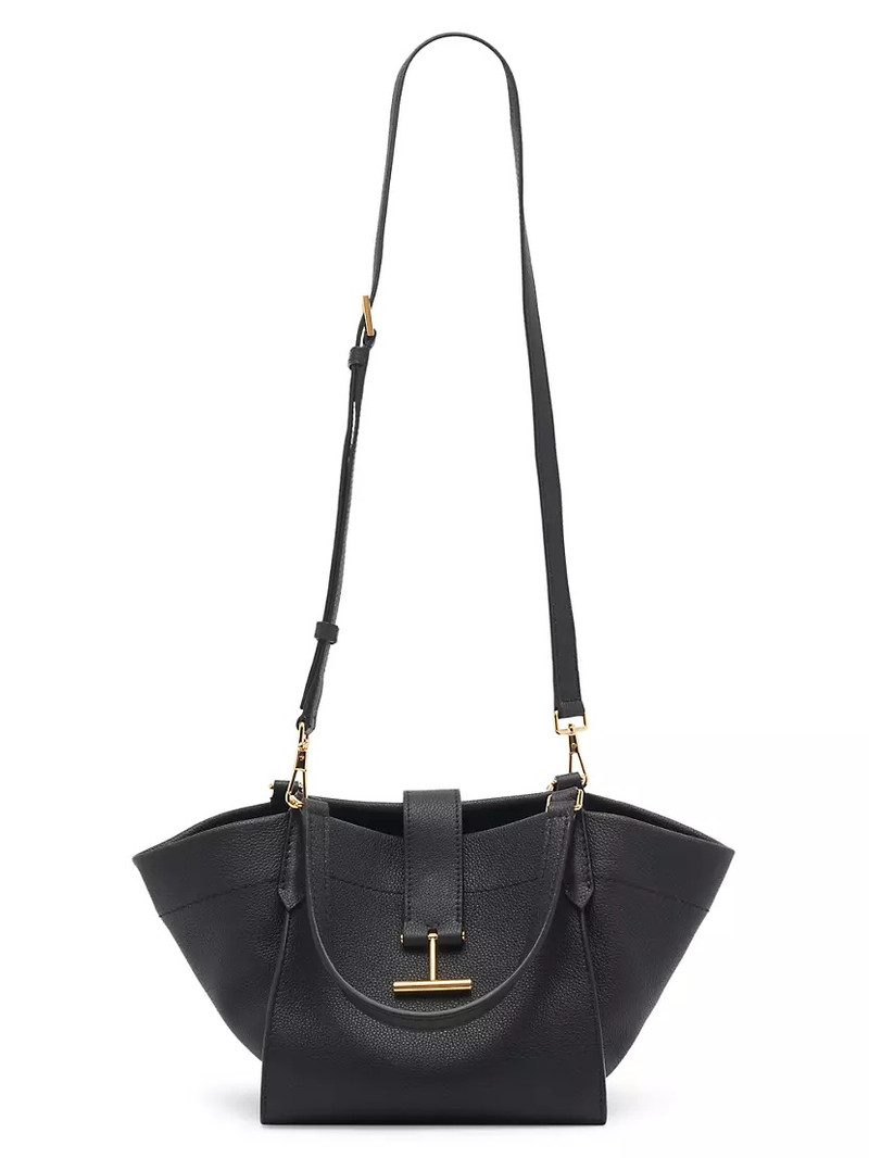 Small Tara Leather Tote Bag 8