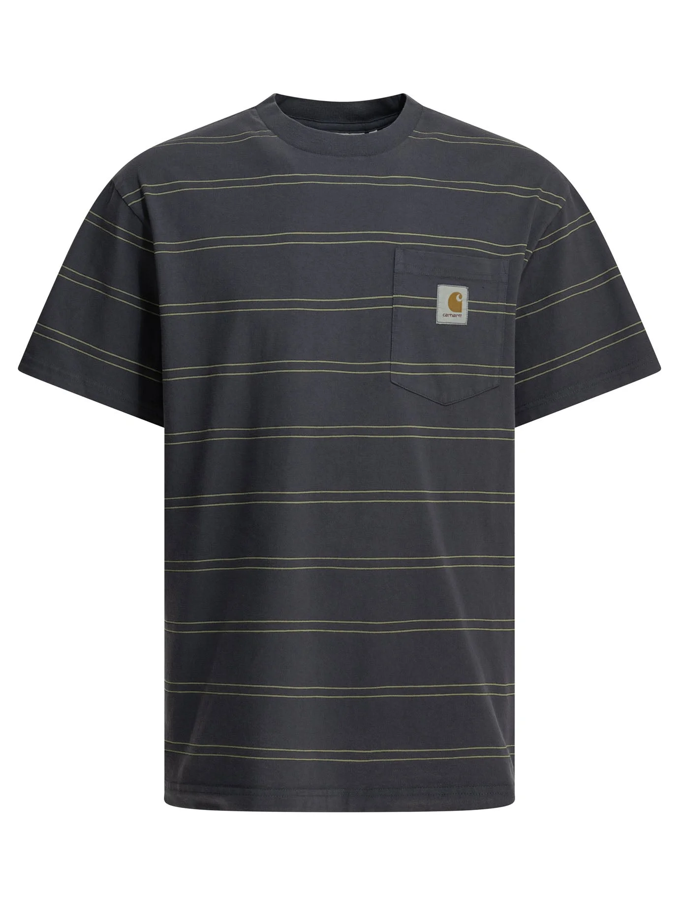 Carhartt WIP Bert Pocket Crewneck T-shirt Purple - 1