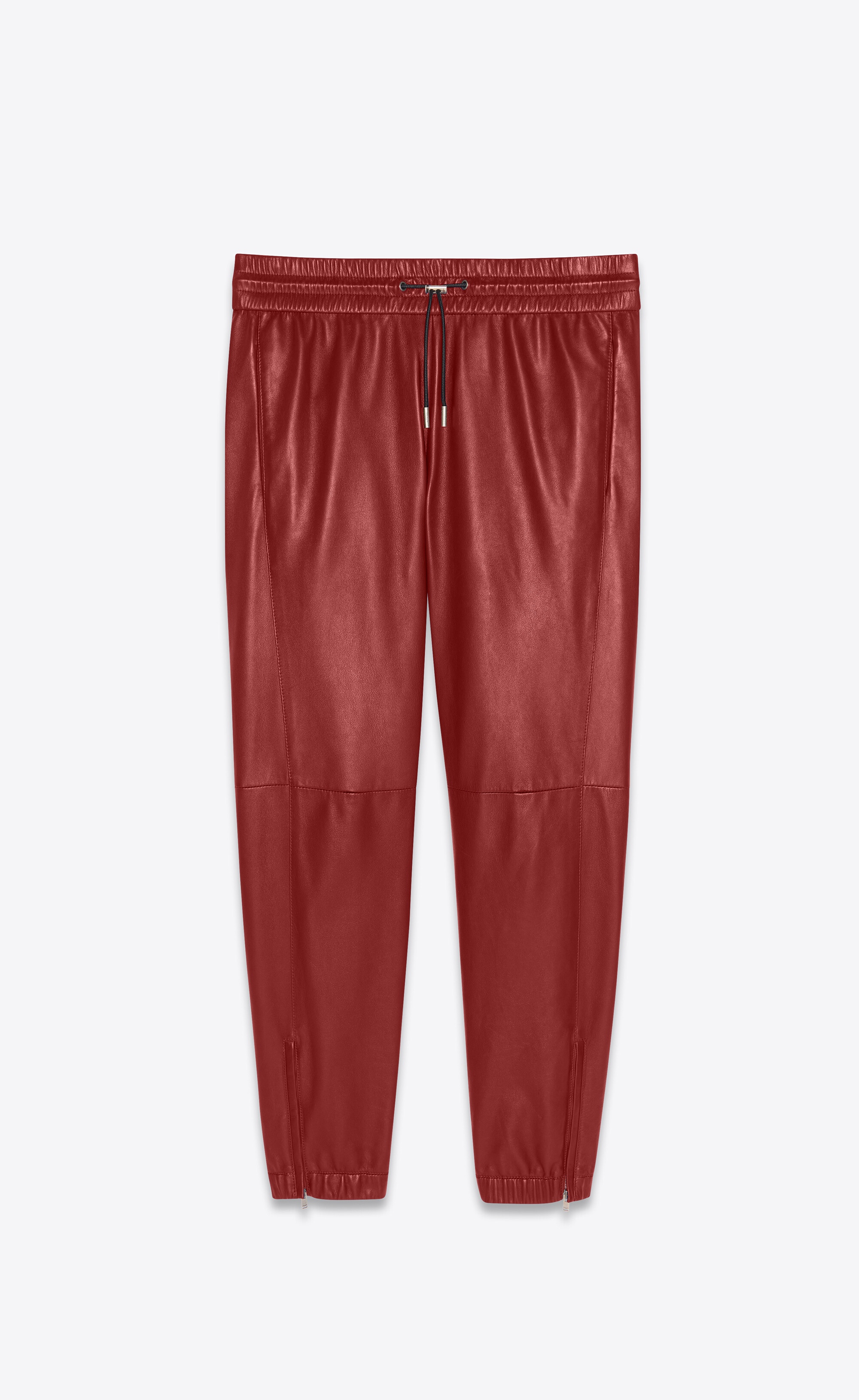 sweatpants in lambskin - 1