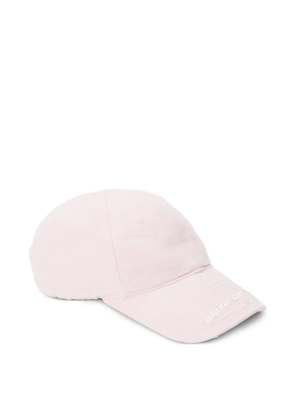 crystal hotfix-logo twill baseball cap - 1