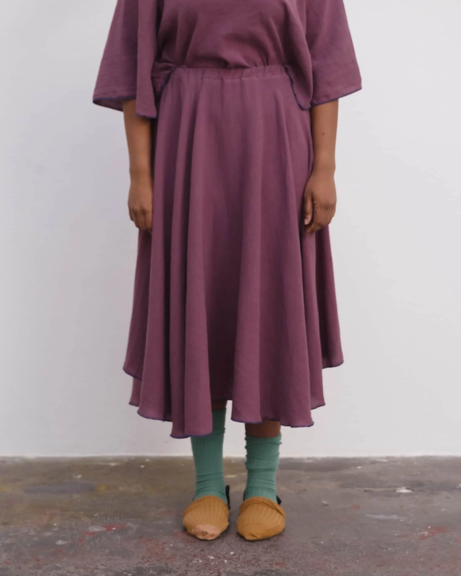 Rene Skirt - Crinkle Linen - 1